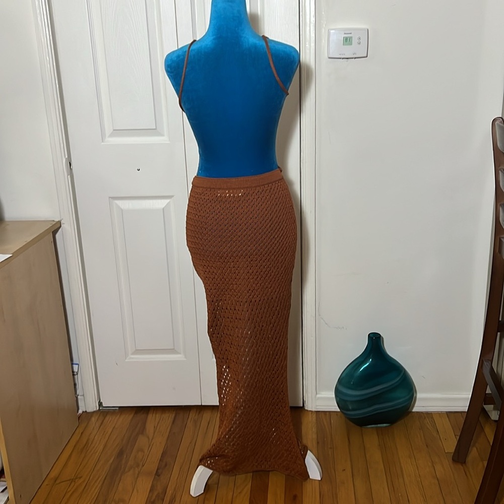Savannah Morrow Tia Dress Cut Out Maxi Women’s XS - Picture 6 of 8